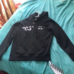 Offwhite arrow pullover hoodie